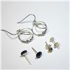 Image 2 : $200 Silver 3 Pairs Of Earrings Set