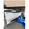 Image 1 : Prop boat from set dec for display only (Approximately,  8ft x 26ft)  We can't mention the name but 