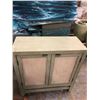 Image 2 : "Ivy + Bean Movie" Group of assorted furniture - includes red side table/ vintage 2 door cabinet & m