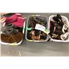 Image 1 : "Ivy + Bean Movie" 3 baskets full of women's assorted boots/ heels/ shoes