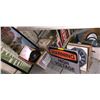 Image 1 : Large group of mics items - Includes Sec dec signage, wall clock, hardware, rope etc