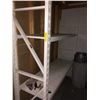 Image 1 : "Ivy + Bean Movie" White industrial shelving rack - Includes two upright and four beams (Upright app