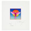 Image 2 : Angel with Sun (Ver II) by Peter Max