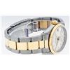 Image 3 : Rolex Womens 2T Yellow Gold And Stainless Steel Midsize 31mm Silver Index Dateju