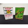 Image 1 : NO RESERVE ORIGINAL ONE GALLON ANTI FREEZE CANS TWO SELLING AS ONE LOT