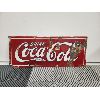 Image 1 : NO RESERVE ORIGINAL VINTAGE COCA COLA SIGN