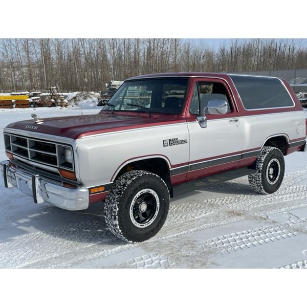 1989 DODGE RAMCHARGER