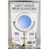 Image 1 : SUNTER RECHARGEABLE DOUBLE LED VANITY MIRROR