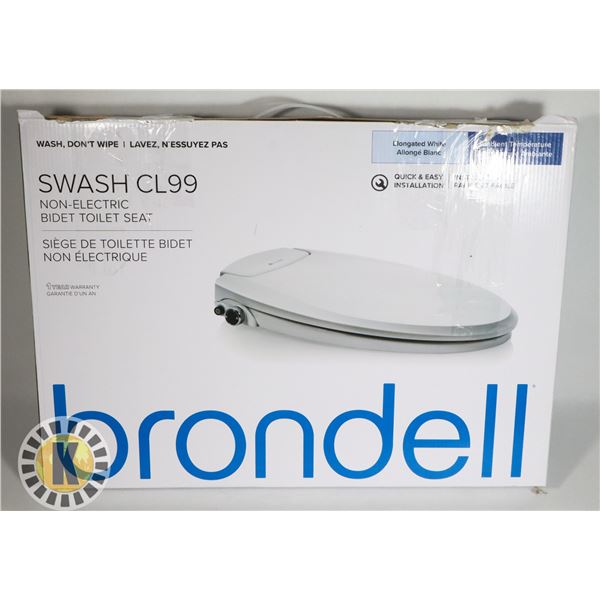 BRONDELL NON ELECTRIC BIDET TOILET SEAT