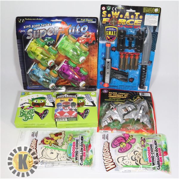 FLAT OF ASSORTED NEW KIDS ITEMS/ TOYS/ CRAFTS