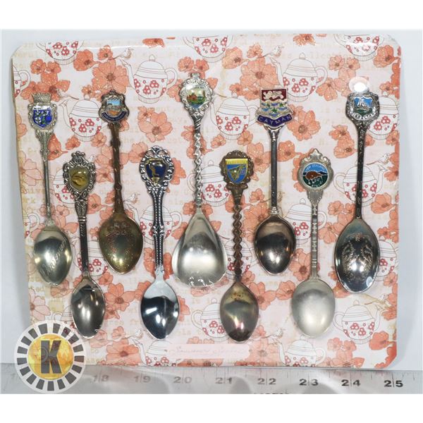 HANDCRAFTED COLLECTOR SPOON DISPLAY