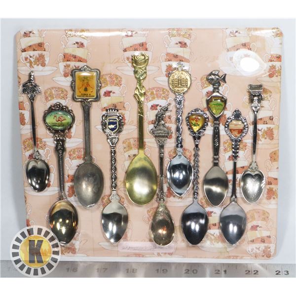 HANDCRAFTED COLLECTOR SPOON DISPLAY