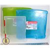 Image 1 : THREE SCRAPBOOKING CASES (2 LARGE ONE SMALL)