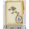 Image 1 : VINTAGE LOCKET ON CHAIN