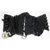 Image 1 : WOMENS FAUX LEATHER CORSET L