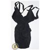 WOMENS BLACK ONE PIECE BATHING SUIT SIZE M