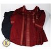 Image 1 : WOMENS SIZE M TOP AND NAVY BLUE DRESS