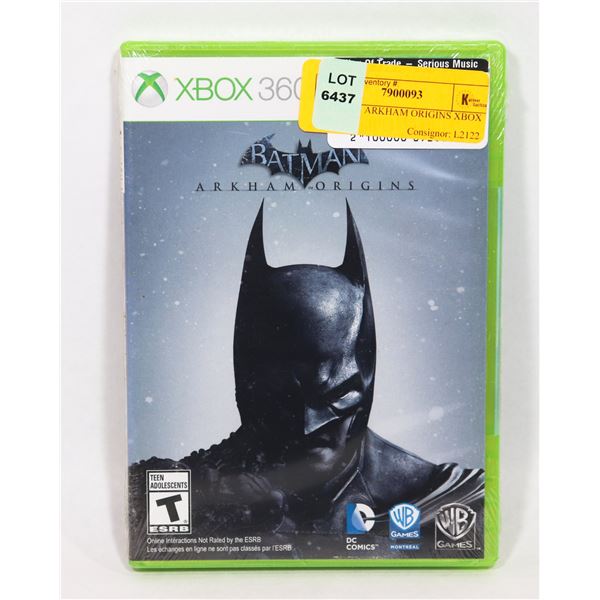 BATMAN ARKHAM ORIGINS XBOX 360