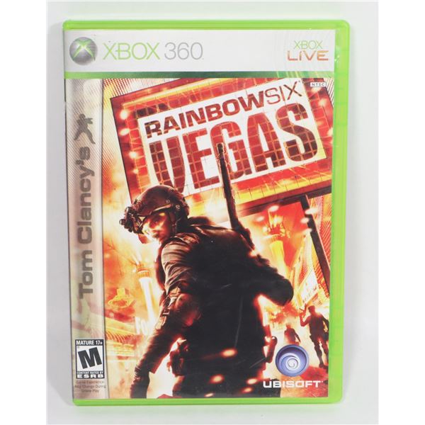 XBOX 360 RAINBOWSIX VEGAS