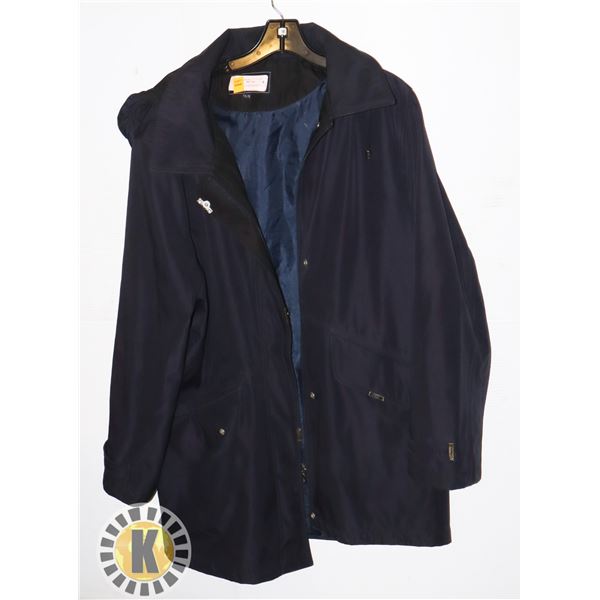 WOMENS XL LONDON FOG NAVY JACKET