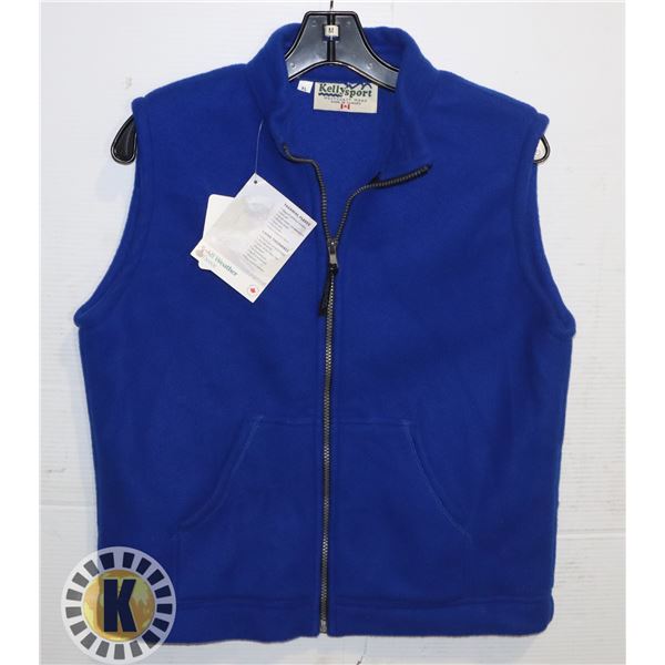 FLEECE VEST SIZE YL