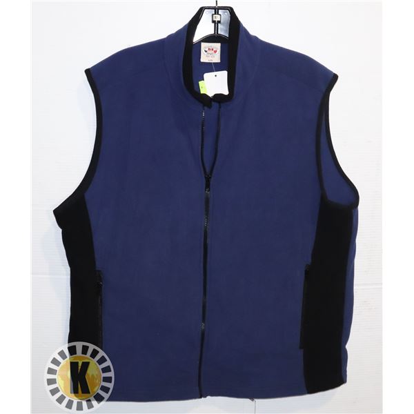 FLEECE VEST SIZE L