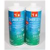 Image 1 : LOT OF 2 VERT2GO SANITIZER CLEANER 1L CONTAINERS