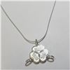 Image 2 : SILVER 3 SEPARABLE "BEST FRIEND" 16" NECKLACE