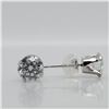 Image 2 : 10K WHITE GOLD WHITE MOISSANITE(1.65CT) EARRINGS