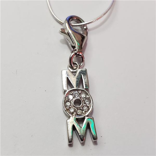 SILVER MOM DESIGNED NECKLACE