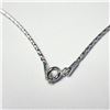 Image 3 : 10K WHITE GOLD .83G 17" CHAIN