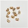 Image 1 : 10K YELLOW GOLD PACK OF 12  EARRING BACK