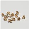 Image 2 : 10K YELLOW GOLD PACK OF 12  EARRING BACK