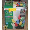 Image 1 : MULTICOLOR CHRISTMAS LIGHTS (2 SETS OF 100 C6