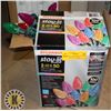 Image 1 : MULTICOLOR CHRISTMAS LIGHTS (2SETS OF 50 C9 LIGHTS