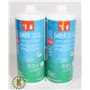 Image 1 : LOT OF 2 VERT2GO SANITIZER CLEANER 1L CONTAINERS