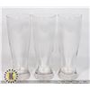 Image 1 : LOT OF 3 PINT GLASSES