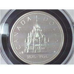 1976 Canada Parliament Dollar (Silver) Specimen