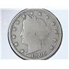 Image 1 : 1906 Liberty "V" Nickel (VG+)