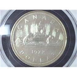 1972 Canada Voyageur Dollar (Silver Specimen)