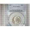 Image 1 : 1957 Washington Silver Quarter PCGS MS65
