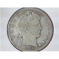 1916 Barber Quarter