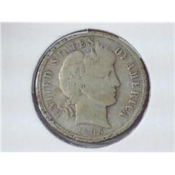 1906 Barber Dime