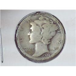 1924-D Mercury Dime