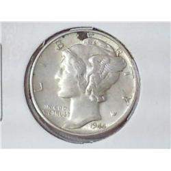 1944 Mercury Dime