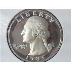 1985-S Washington Quarter (Gem Proof)