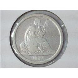 1837 Seated Liberty Dime