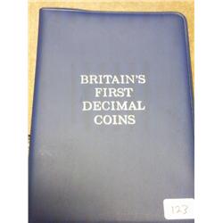 Britians First Decimal Coin Set