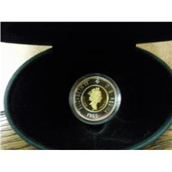 1999- $2- 22K Gold Nunavut Commemorative Coin
