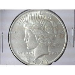 1922 Peace Silver Dollar (UNC)